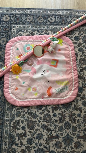 Pink unicorn baby playmat - playmat, gym