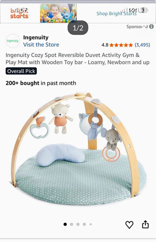 Ingenuity cozy spot reversible - ingenuity,